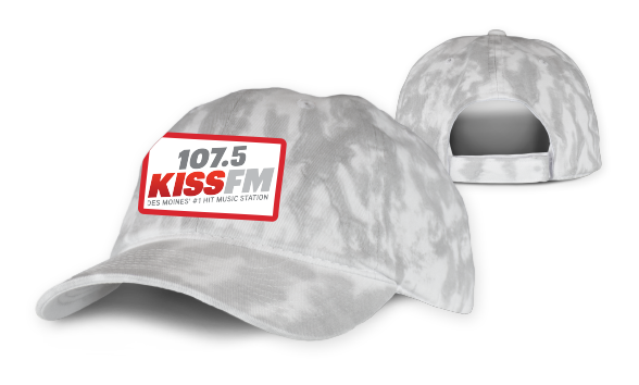 107.5 KISS FM Tie Dye Cap